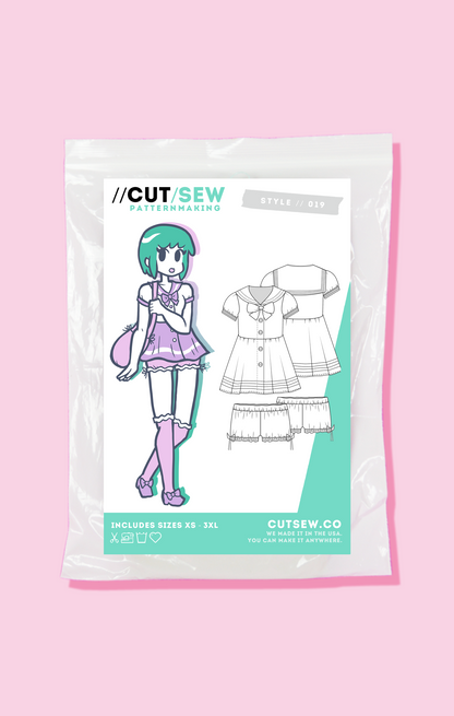 019 // SAILOR SHIRT & BLOOMERS