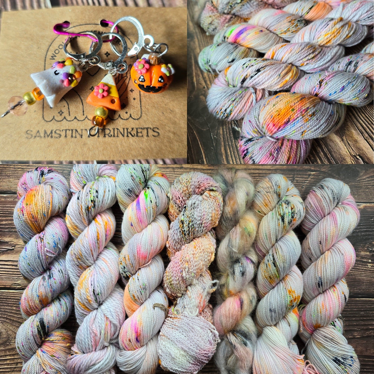 Groovy Halloween single skein