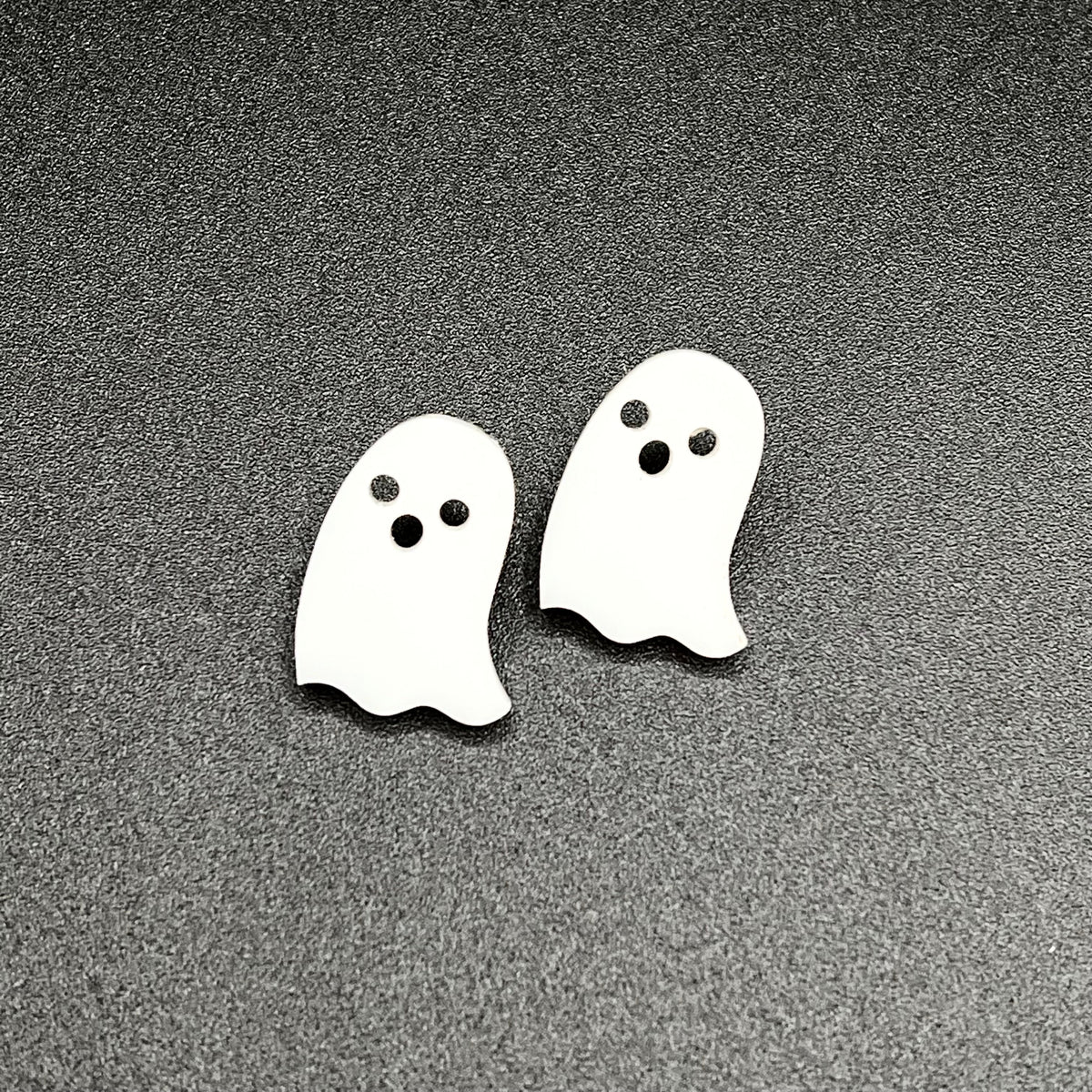 Ghost Stud Earrings